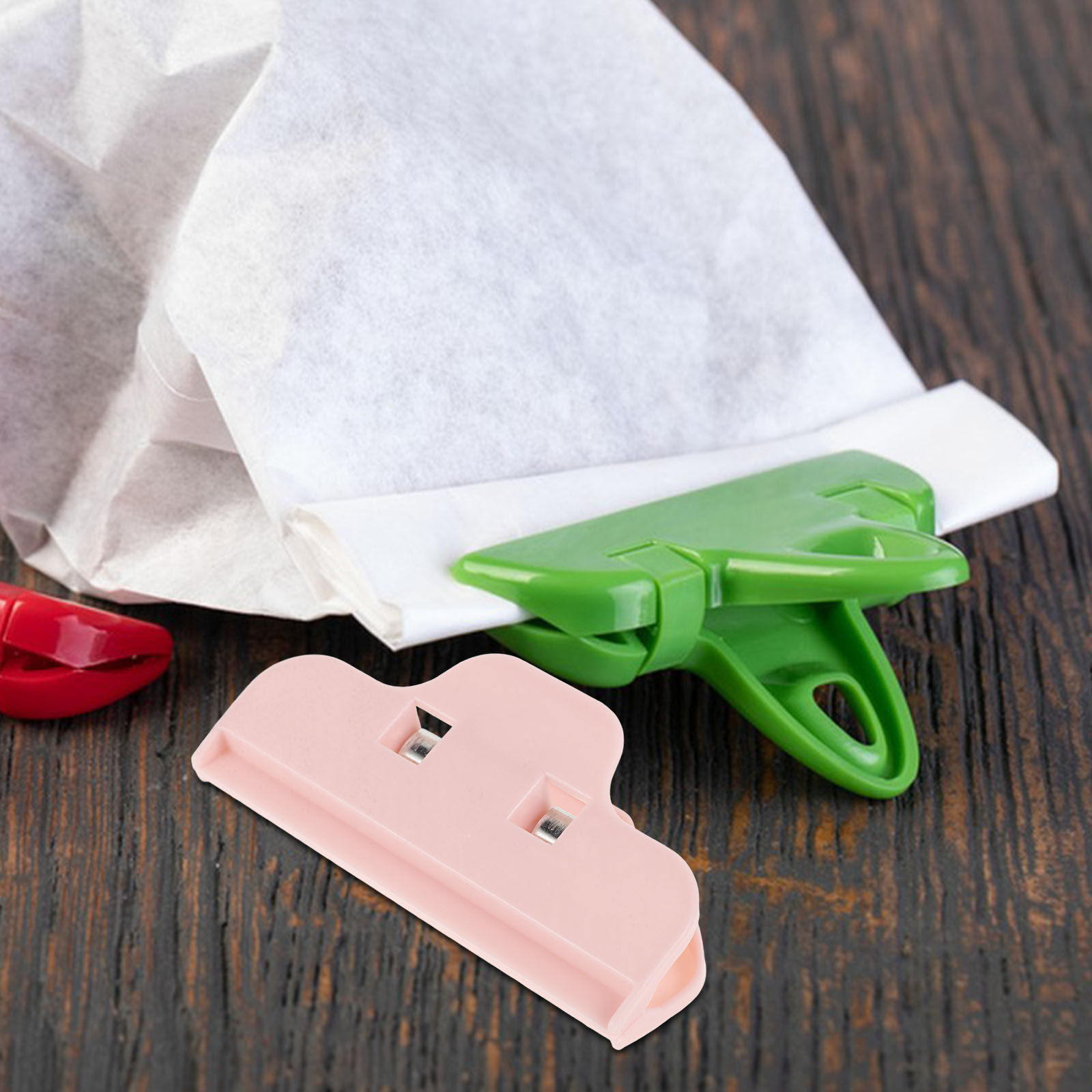 Food In Japanese Snacks - 5Pcs Robust Plastic Bag Clips Japanese
