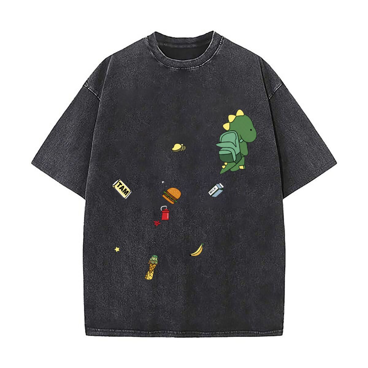 Food City Snacks - Cute Dinosaur Backpack Snack Food Doodle