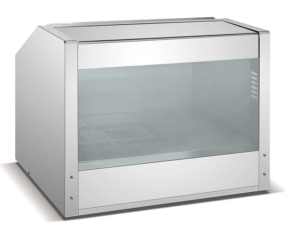 Food With Snacks - Commercial Popcorn Insulation Cabinet Stainless Steel
