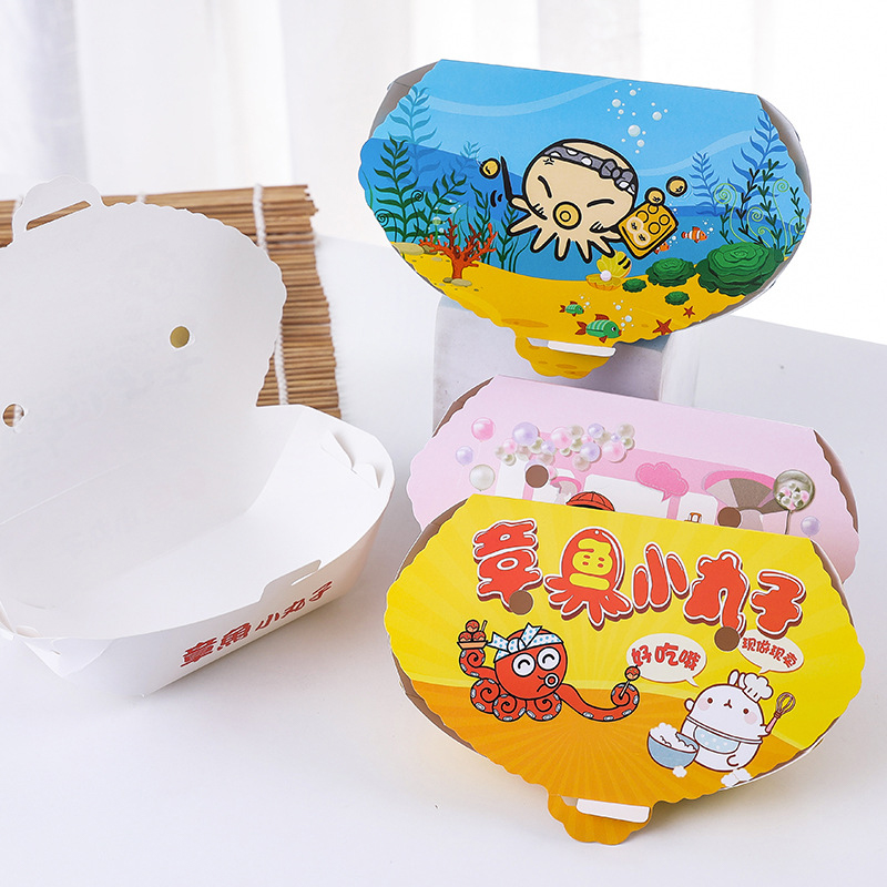 100Pcs Disposable Cartoon Octo - Food In Japanese Snacks review and price