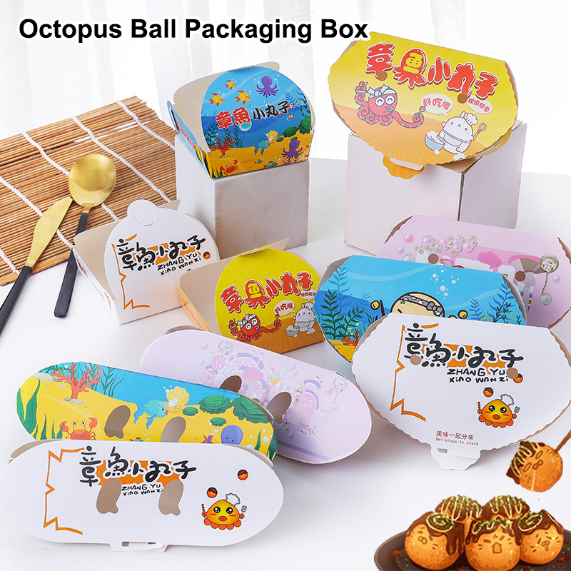100Pcs Disposable Cartoon Octo - Food In Japanese Snacks review and price