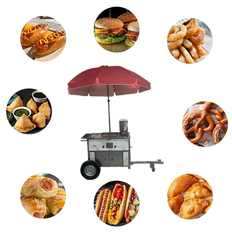 Mobile Street Snack Cart Towab - Street Food Snacks review and price