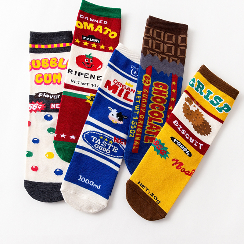 1 Pair Fashion Women Sock Funn - Food In Japanese Snacks review and price