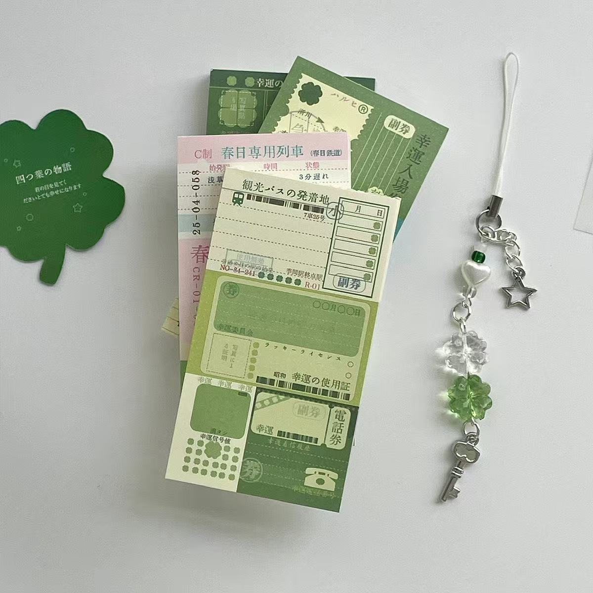 40PC Cute Four-leaf Clover Jap - Korean Food Snacks review and price