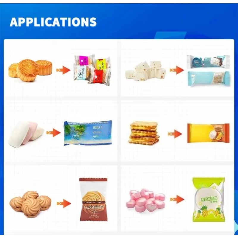 Automatic Pillow Type Packing  - Food With Snacks review and price