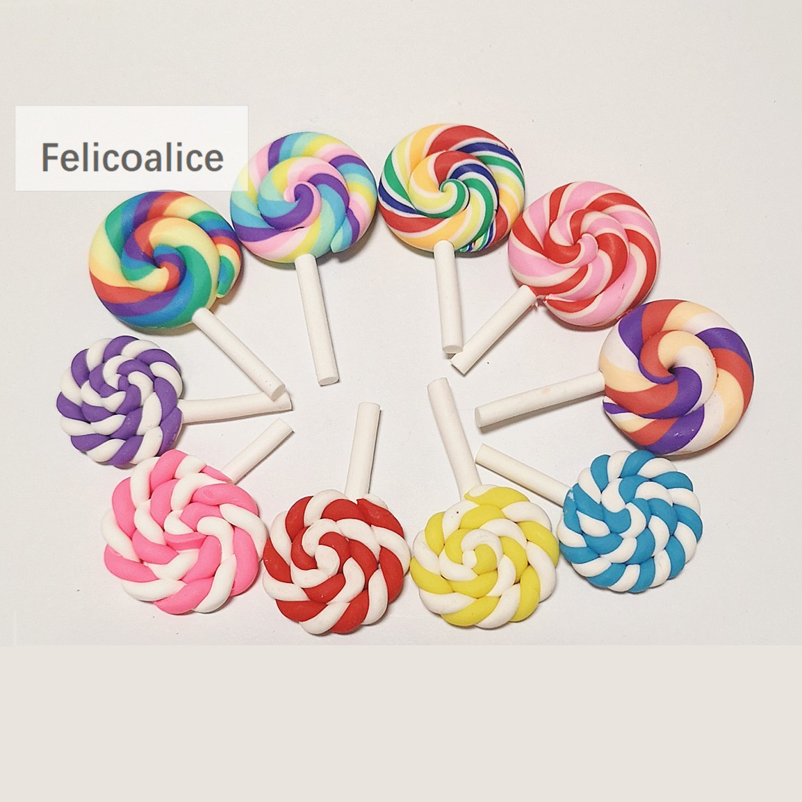 8-20pcs Multicolor  Rainbow Cl - Korean Food Snacks review and price