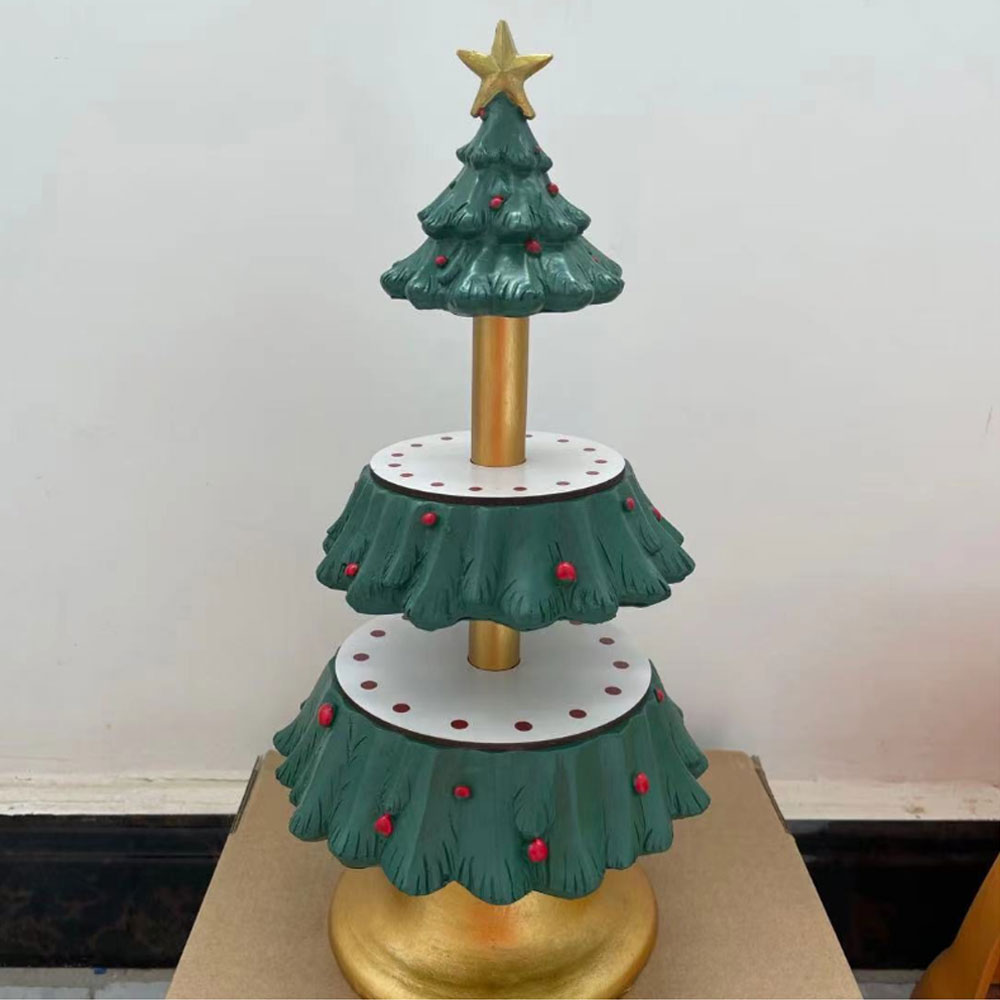 Christmas Tree Dessert Plate N - Food City Snacks review and price