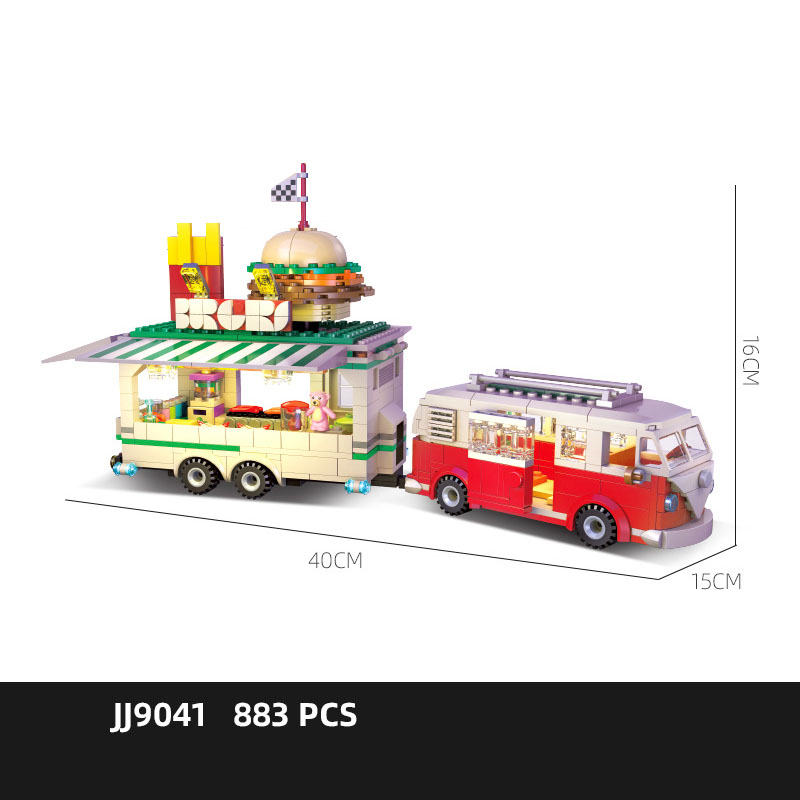 Creative City Street View Buil - Food City Snacks review and price