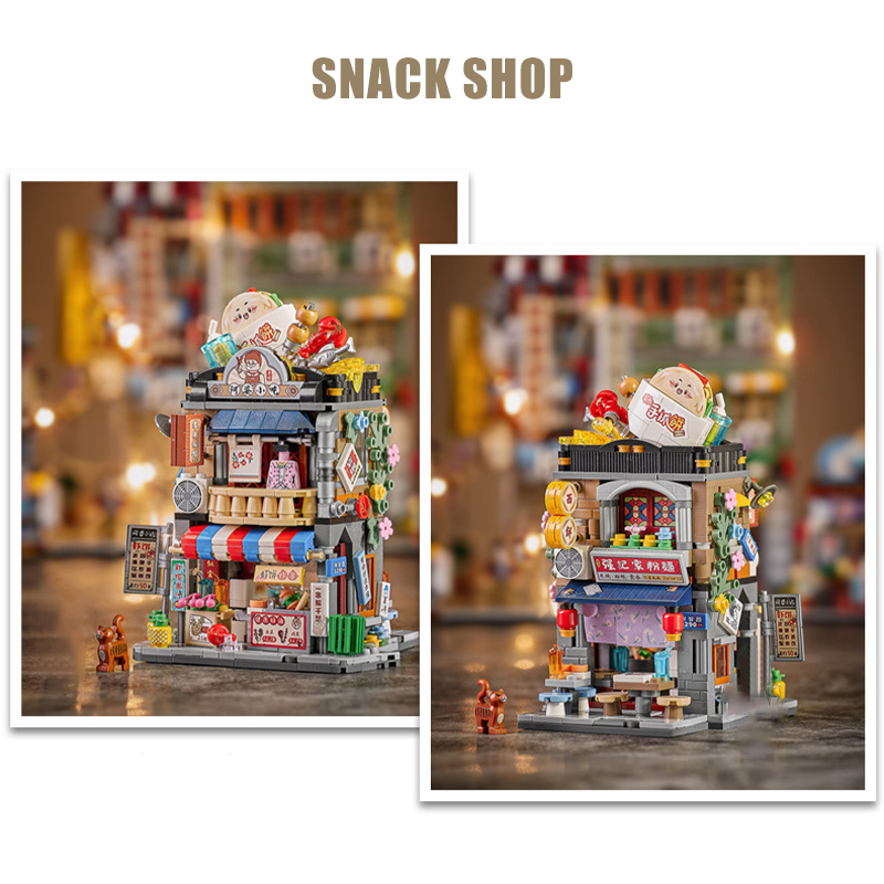 City HongKong Retro Food Court - Food City Snacks review and price
