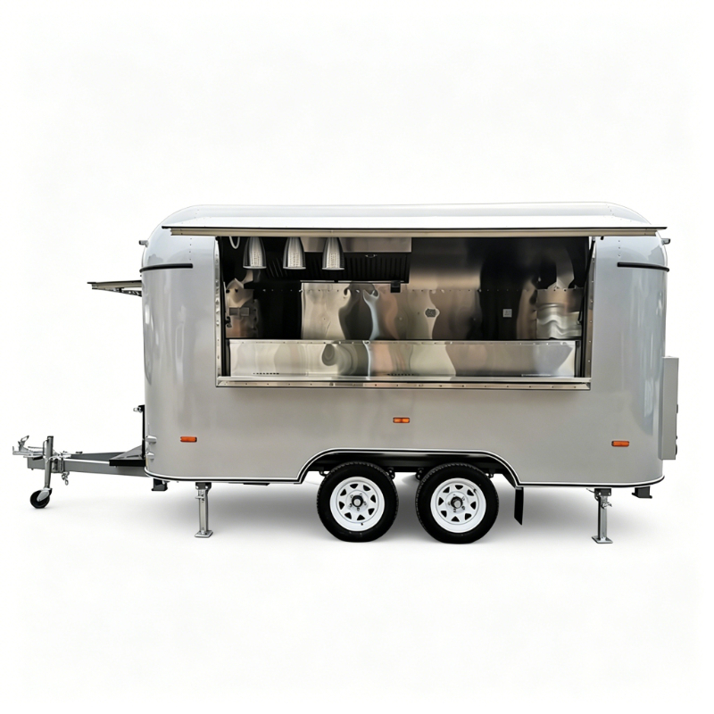 Food Truck Trailer Street Cate - Street Food Snacks review and price