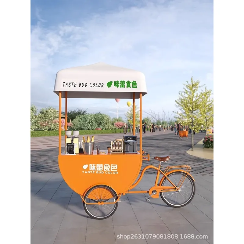 Outdoor Mobile Food Cart Snack - Food With Snacks review and price