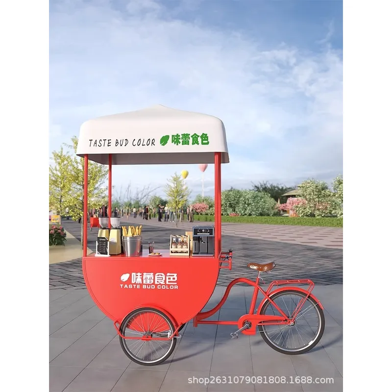 Outdoor Mobile Food Cart Snack - Food With Snacks review and price