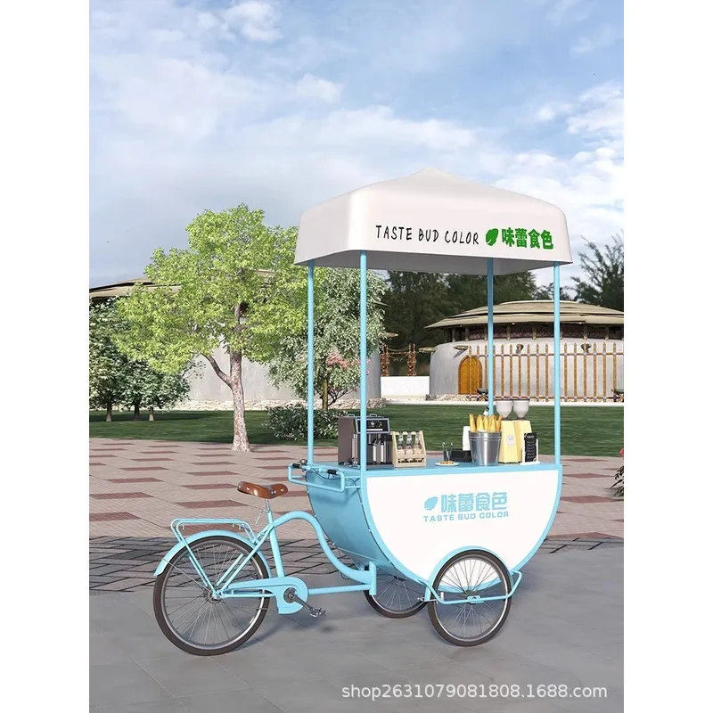 Outdoor Mobile Food Cart Snack - Food With Snacks review and price