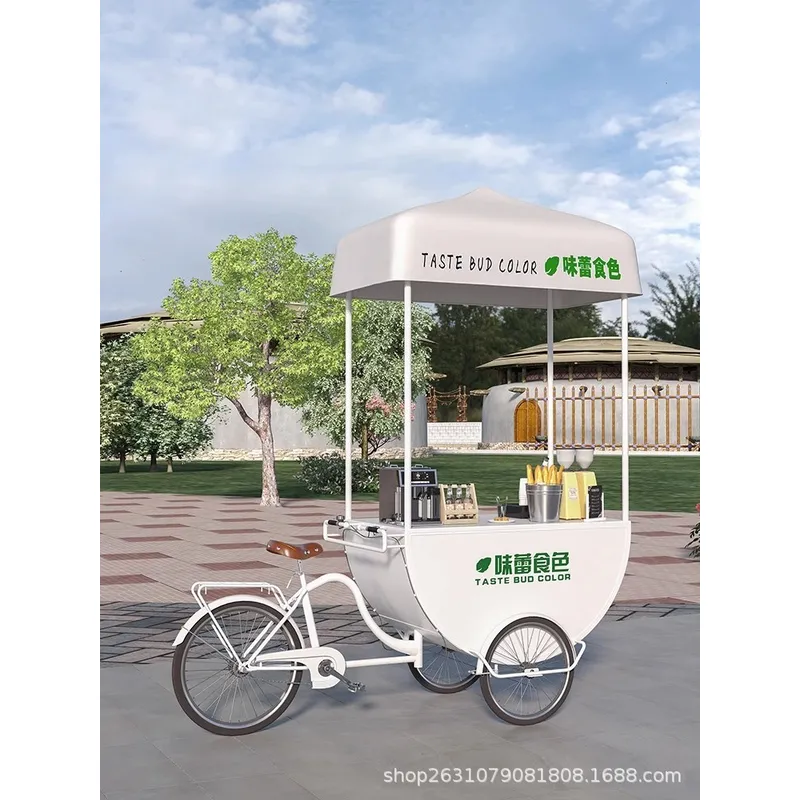 Outdoor Mobile Food Cart Snack - Food With Snacks review and price