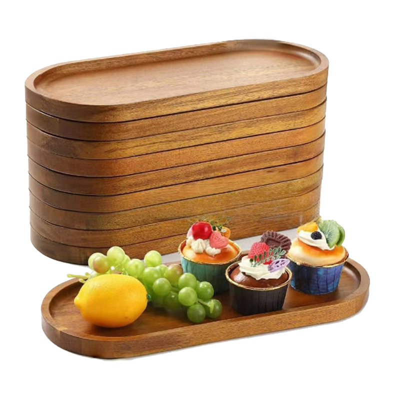 Tableware Solid Wood Food Tray - Food In Japanese Snacks review and price
