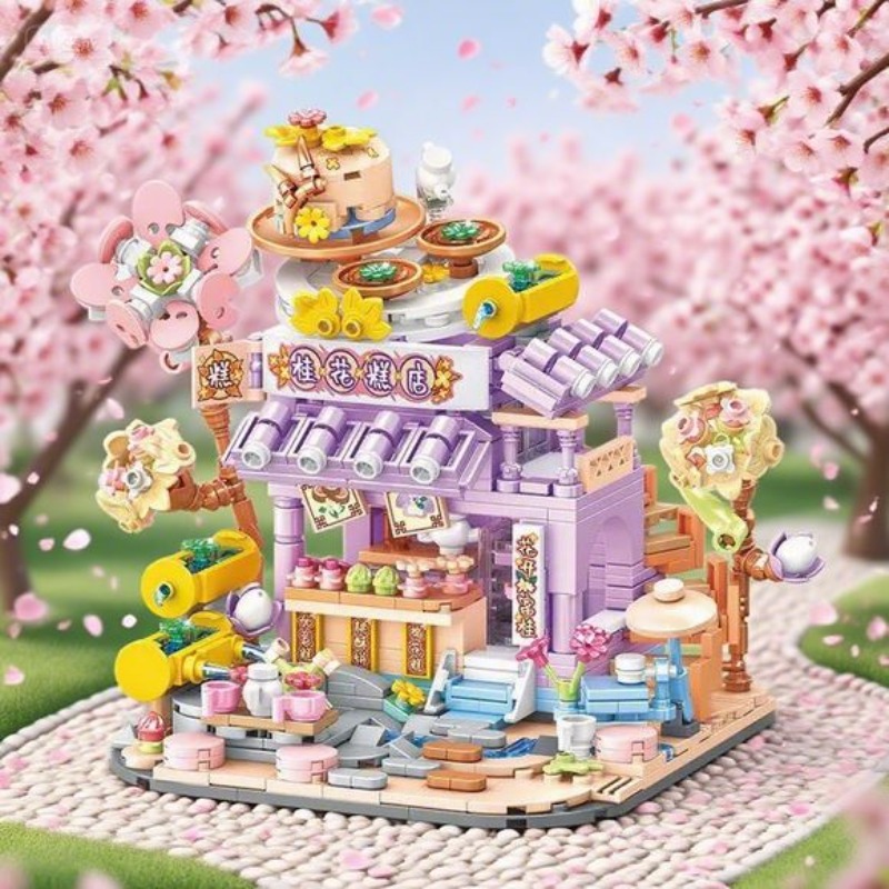 New Food Shops Building Blocks - Food City Snacks review and price