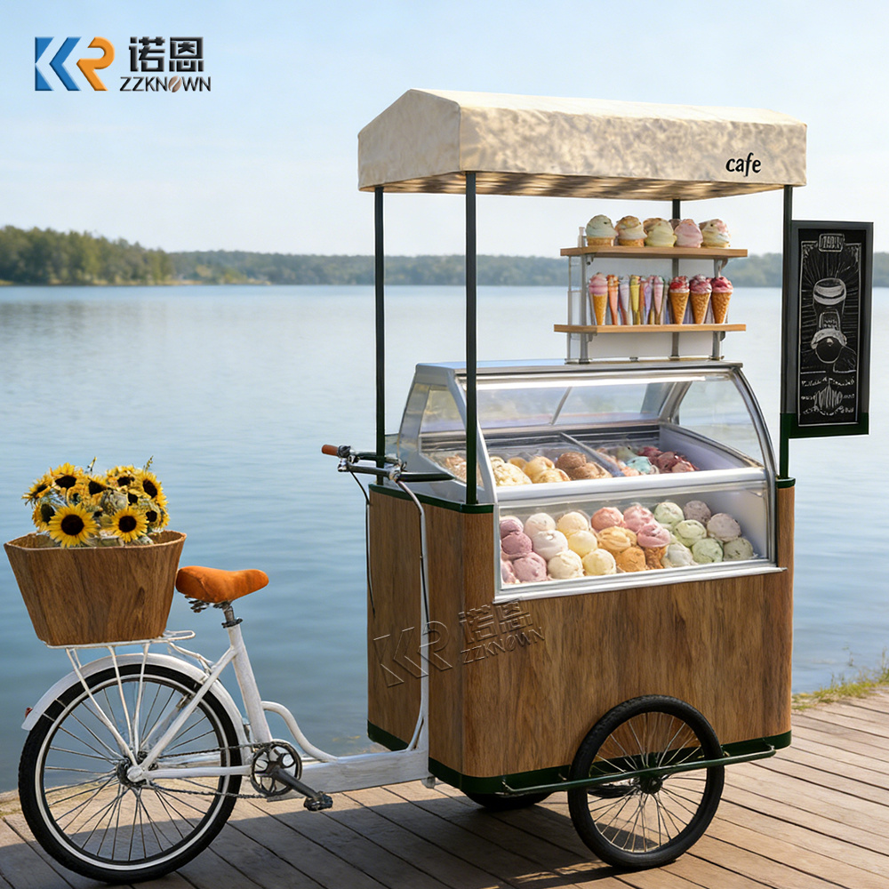 Modern Portable Food Cart High - Food City Snacks review and price