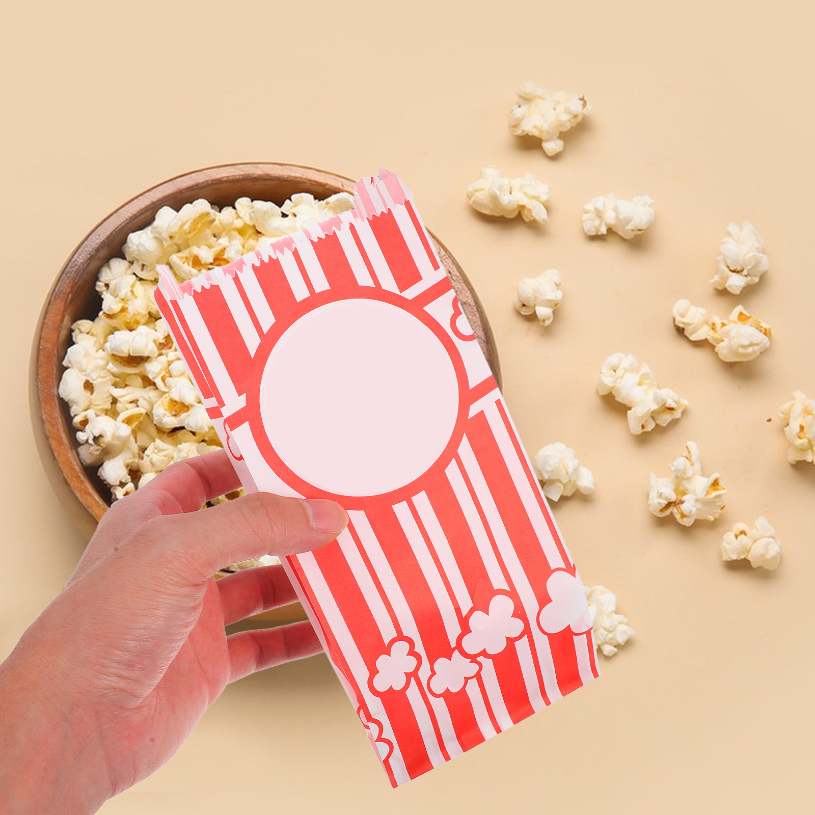 30Pcs Greaseproof Popcorn Bags - Food With Snacks review and price