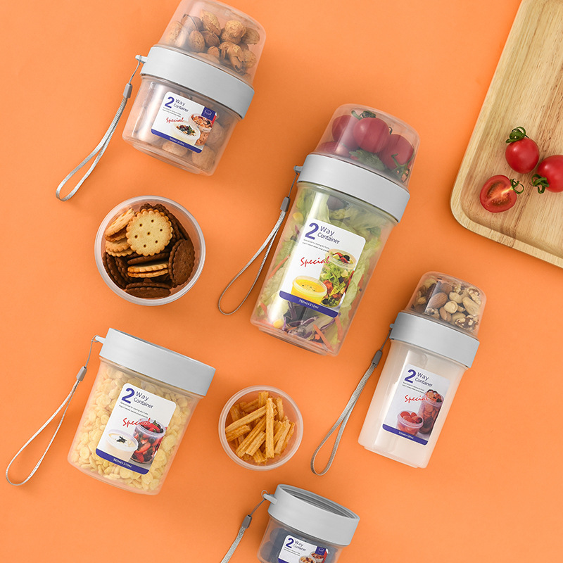 Portable Double-layer Multi-pu - Baby Food Snacks Yogurt review and price