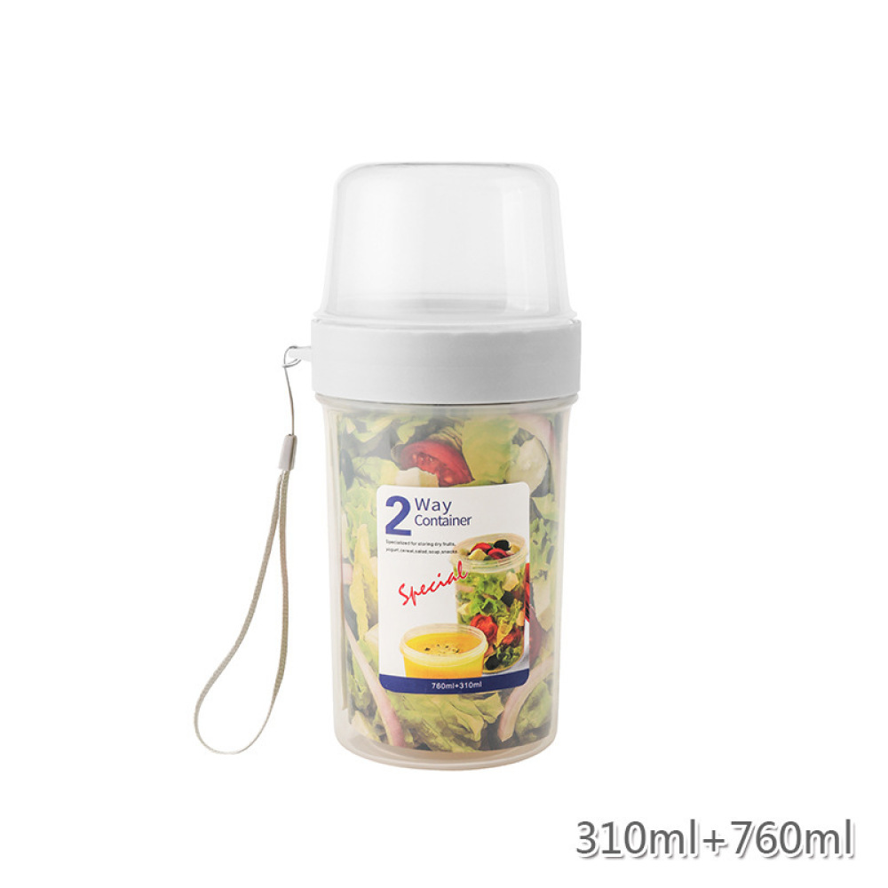 Double Layer Leakproof Food Ca - Baby Food Snacks Yogurt review and price